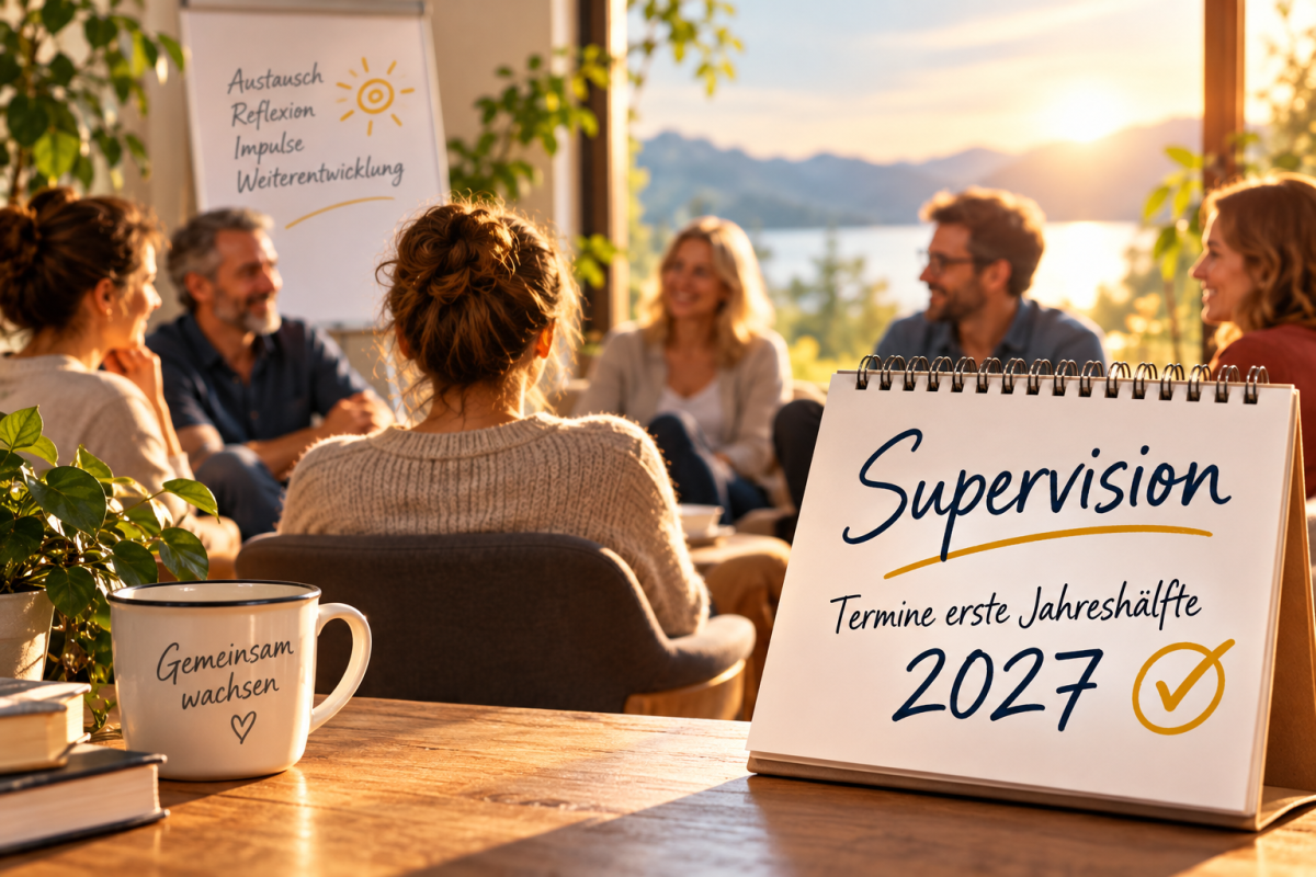 Die Supervisionen für die erste Jahreshälfte 2027 sind buchbar